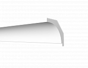 Плинтус потолочный из дюрополимера Decor-Dizayn Белая Лепнина Карниз DD 37