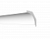 Плинтус потолочный из дюрополимера Decor-Dizayn Белая Лепнина Карниз DD 37 фото № 1