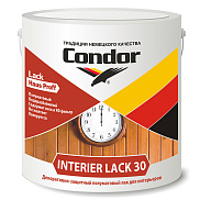 Лак акриловый интерьерный Condor Interier Lack 30 бесцветный полуматовый 0,7 кг