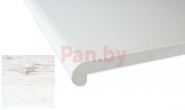 Подоконник ПВХ Crystallit Estera Белый дуб (глянцевый) 250 мм фото № 1