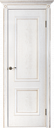 Межкомнатная дверь МДФ шпонированная Юркас Премиум Валенсия ДГ - Эмаль крем