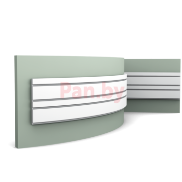 Декоративная 3д панель из полиуретана Orac Decor W119F Bar Mix гибкая 2000х250х20 фото № 1