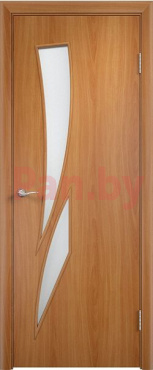 Межкомнатная дверь МДФ ламинированная Verda C2 Миланский орех Мателюкс матовый