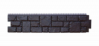 Фасадная панель (цокольный сайдинг) Grand Line Екатерининский камень Уголь
