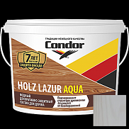 Лак акриловый интерьерный Condor Holz Lazur Aqua Белый 0,9 кг