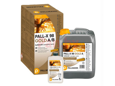 Лак для паркетной доски Pallmann Pall-X 98 Gold 2К матовый фото № 1