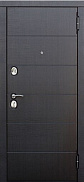 Входная дверь металлическая Гарда Чикаго Дуб шале графит (правая)