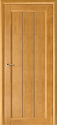 Межкомнатная дверь массив сосны Vilario (Стройдетали) Вега-19 ДЧ, Светлый орех