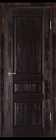 Межкомнатная дверь массив сосны Vilario (Стройдетали) Леонардо ДГ, Венге (900х2000)