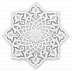 Розетка потолочная из полиуретана Европласт Mauritania 1.56.501 фото № 1