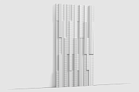 Декоративная 3д панель из дюрополимера Orac Decor W216 Matrix 2000*250*16