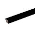Финишная планка для реечных панелей из полистирола Grace 3D Rail Черная фото № 1