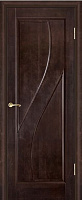 Межкомнатная дверь массив ольхи Юркас Дива ДГ - Венге