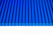 Поликарбонат сотовый Ultramarin Синий 10 мм