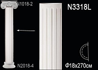 Полуколонна из полиуретана Перфект N3318L