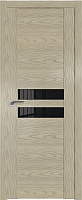 Межкомнатная дверь царговая экошпон ProfilDoors серия N 2.03N, Дуб Скай Крем Черный лак