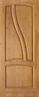 Межкомнатная дверь массив сосны Vilario (Стройдетали) Рафаэль ДГ, Орех (900х2000)