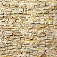 Декоративный искусственный камень Декоративные элементы Петра 02-040 Слоновая кость с нежно-желтым
