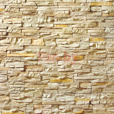 Декоративный искусственный камень Декоративные элементы Петра 02-040 Слоновая кость с нежно-желтым фото № 1