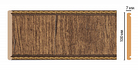 Декоративная панель из полистирола Декомастер Орех C10-3 2400х100х7