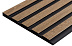 Декоративная реечная панель из полистирола Decor-Dizayn 904-64SH Бук 3000*150*10 мм фото № 2