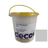 Краска фасадная водно-дисперсионная Decover Paint Silver, 0,5кг