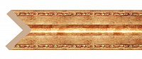 Молдинг из пенополистирола Декомастер Античное золото 116-552, угловой