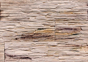 Декоративный искусственный камень Polinka Сланец Саянский  гипсовый 0102Г, бежевый градиент