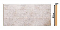 Декоративная панель из полистирола Декомастер Stone Line R10-24 2400х100х6