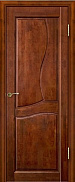 Межкомнатная дверь массив ольхи Юркас Верона ДГ - Бренди