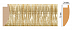 Декоративный багет для стен Декомастер Ренессанс 811M-906 фото № 2
