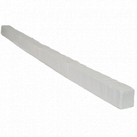 Декоративная балка из полиуретана ArnoDecor Рустик Белый, 70х70мм, 1м