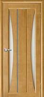 Межкомнатная дверь массив сосны Vilario (Стройдетали) Вега-3 ДЧ, Светлый орех (900х2000)