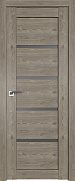 Межкомнатная дверь царговая экошпон ProfilDoors серия XN Модерн 2.09XN, Каштан темный Мателюкс графит Распродажа