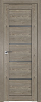 Межкомнатная дверь царговая экошпон ProfilDoors серия XN Модерн 2.09XN, Каштан темный Мателюкс графит Распродажа