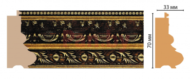 Декоративный багет для стен Декомастер Ренессанс 577-1223 фото № 2