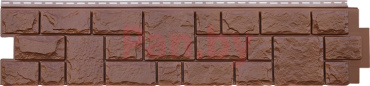 Фасадная панель (цокольный сайдинг) Grand Line Екатерининский камень Гречневый фото № 1