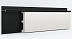 Плинтус напольный алюминиевый Laconistiq Strong скрытый усиленный черный матовый порошковый фото № 2