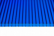 Поликарбонат сотовый Sotalux Синий 6 мм