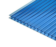 Поликарбонат сотовый Сэлмакс Групп Скарб-про синий 16 мм, 2100*6000 мм