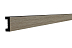 Декоративная интерьерная рейка из дюрополимера Decor-Dizayn 626-65SH, 3000*30*13 фото № 1