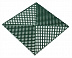 Газонная решетка ПВХ Альта-Профиль с дополнительным обрамлением 0.4*0.4м, зеленый фото № 1