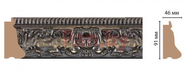 Декоративный багет для стен Декомастер Ренессанс 413-1607 фото № 2