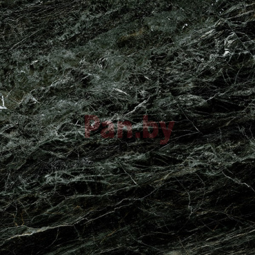 Керамогранит (грес) под мрамор Гранитея Караташ G388 Черно-Зеленый 600x600 матовый фото № 3