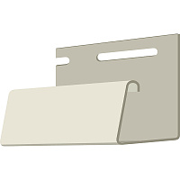 J-профиль для фасадных панелей Docke-R Слоновая кость