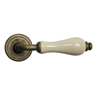 Ручка дверная Morelli Luxury CC-3 OBA/CHAMP Ceramica