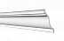 Плинтус потолочный из дюрополимера Decor-Dizayn Белая Лепнина Карниз DD 504 фото № 1