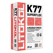 Клеевая смесь для плитки Litokol Superflex K77 Серый