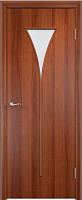 Межкомнатная дверь МДФ ламинированная Verda C4 Итальянский орех Мателюкс матовый