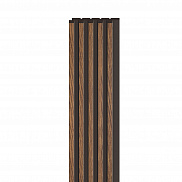 Декоративная реечная панель из полистирола Vox Linerio S-Line Mocca 2650х122х12